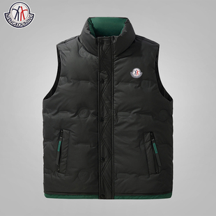 蒙口宁2025秋冬新款保暖背心羽绒服马甲立领坎肩休闲百搭外穿外套