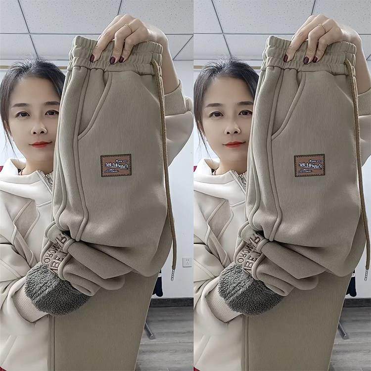 冬季加绒加厚卫裤女2025新款韩版宽松哈伦裤束脚高腰羊羔毛运动裤,模玩/动漫/周边/娃圈三坑/桌游,Cosplay女装/cos女装,淘宝优惠券,粉丝福利购,淘宝优惠卷