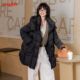宽松小个子百搭时尚 鸭鸭YAYA鸭鸭羽绒服女2025冬新中长款 爆款 外套