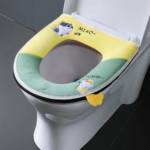 通用坐便套坐便器大号冬季 马桶家用厕所四季 加厚马桶圈子