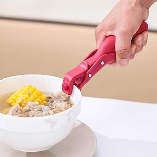 家用硅胶取碗器防滑子子蒸菜夹多功能厨手房防烫夹夹碗碟夹取碗夹