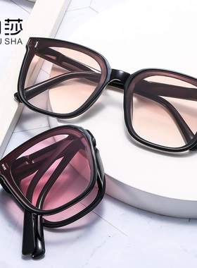 女2025新款高级感防晒防紫外线超轻眼镜时尚潮流折叠墨镜