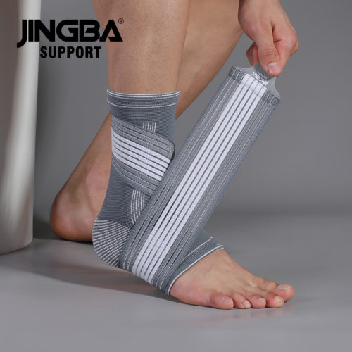 新款 JINGBA 护踝 户外运动绑带加压跑步健身举重篮球田径成人护