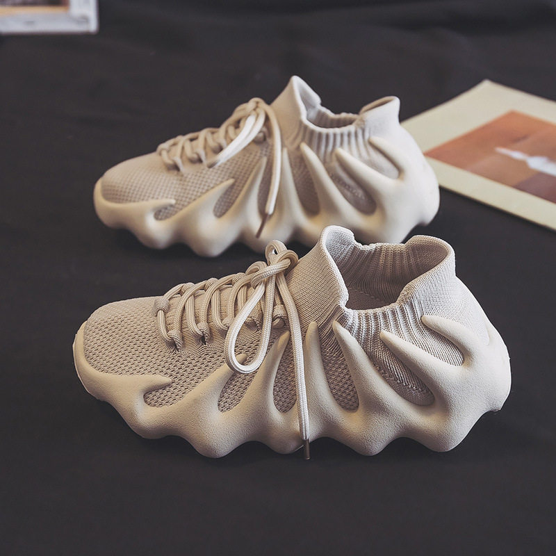 新品 2023春款八爪鱼袜鞋夏季新款女透气网面小笼包火山男休闲鞋,女鞋,网面鞋,淘宝优惠券,粉丝福利购,淘宝优惠卷