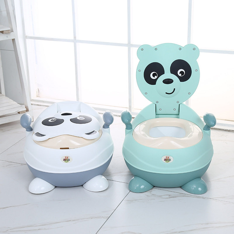 优选儿童熊猫坐便器女孩男孩加大号厕所凳小孩婴儿幼儿宝宝大便盆
