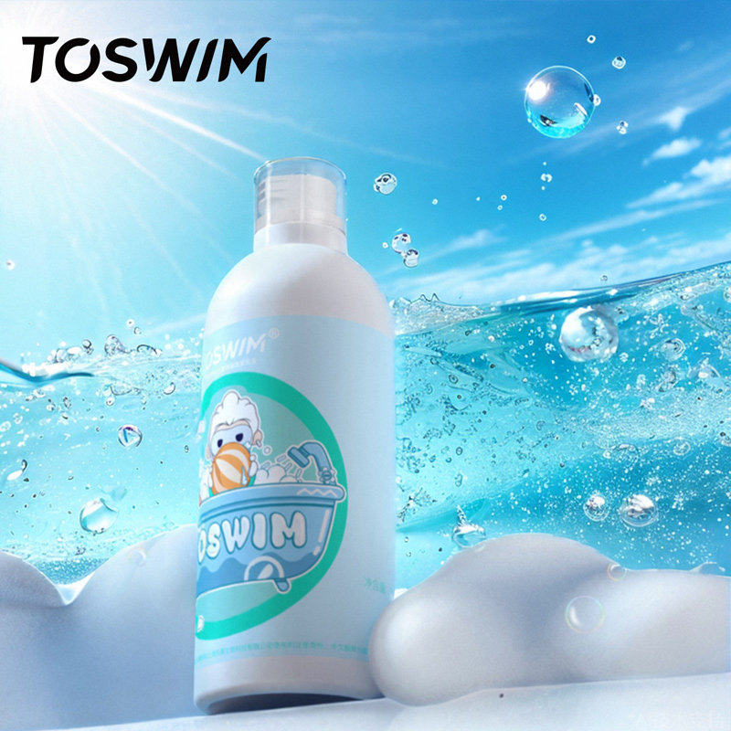 TOSWIM儿童游泳专用去氯沐浴露洗发水二合一洗护温和除氯浴液装备