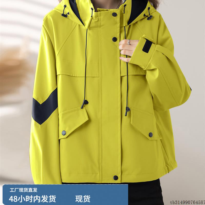 欧货高端爆款设计感风衣女2025秋季新款时尚宽松休闲炸街短外套潮