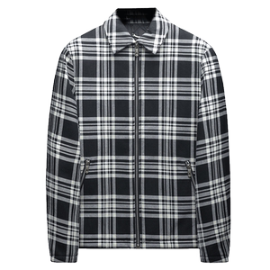 2025秋冬男士修身衬衫翻领棉衣外套棉服6015-92027-P145沙发图片