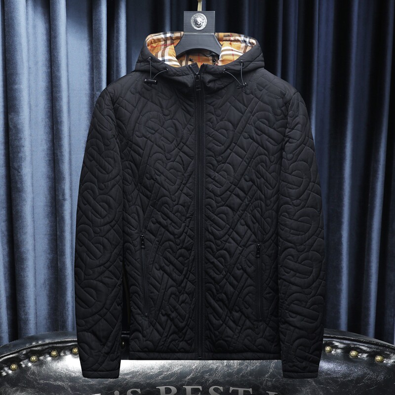 2025秋冬男士菱格修身连帽棉衣外套棉服6015-92010-P245沙发,男装棉衣,钱塘6015（原D203）