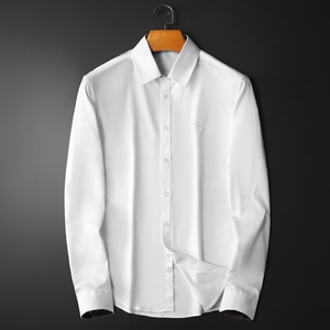 2025春季款商务休闲长袖衬衫男加大码（M-6XL）QT6015-3307-P120图片