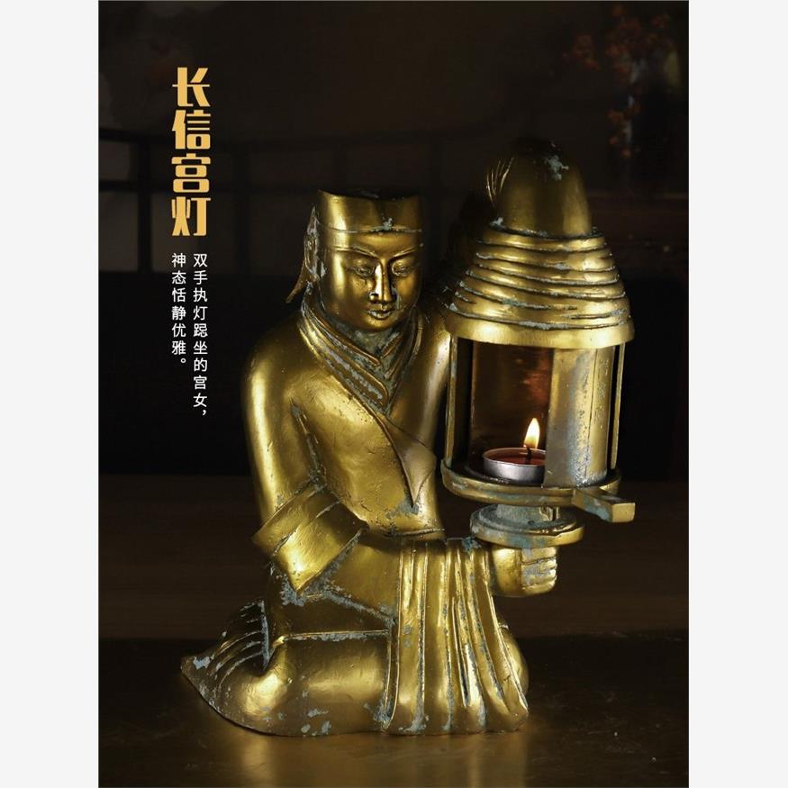 青铜器仿古摆件中式复古