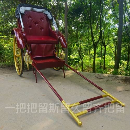 人力黄包车双人可拉上海北京民国复古可拉可摄影景区拉客拉车婚庆