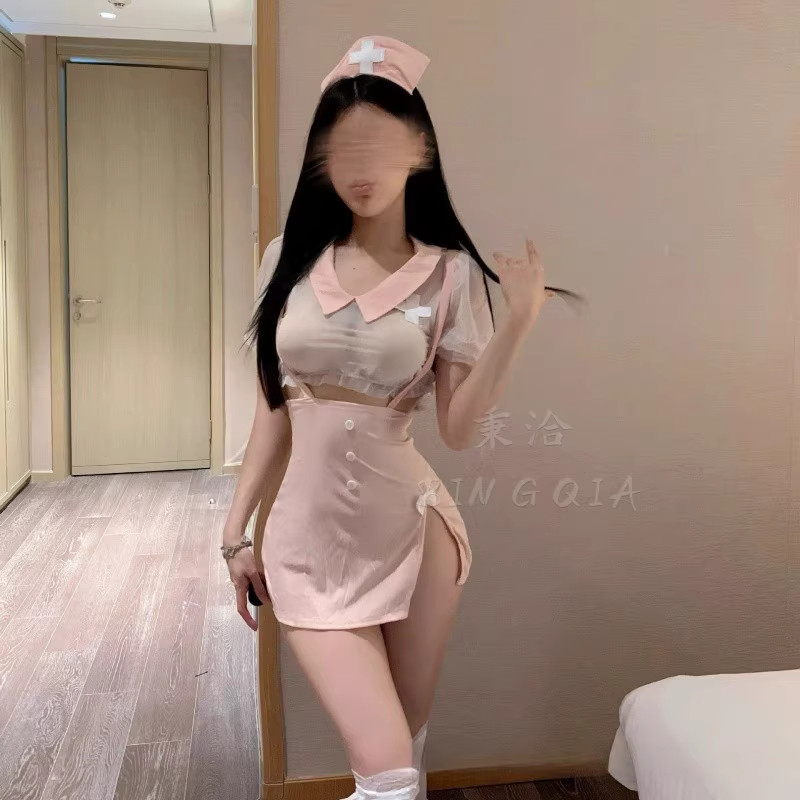 护士cosplay高级感内衣护士服短裙大码夜店女主播服装纯欲风套装