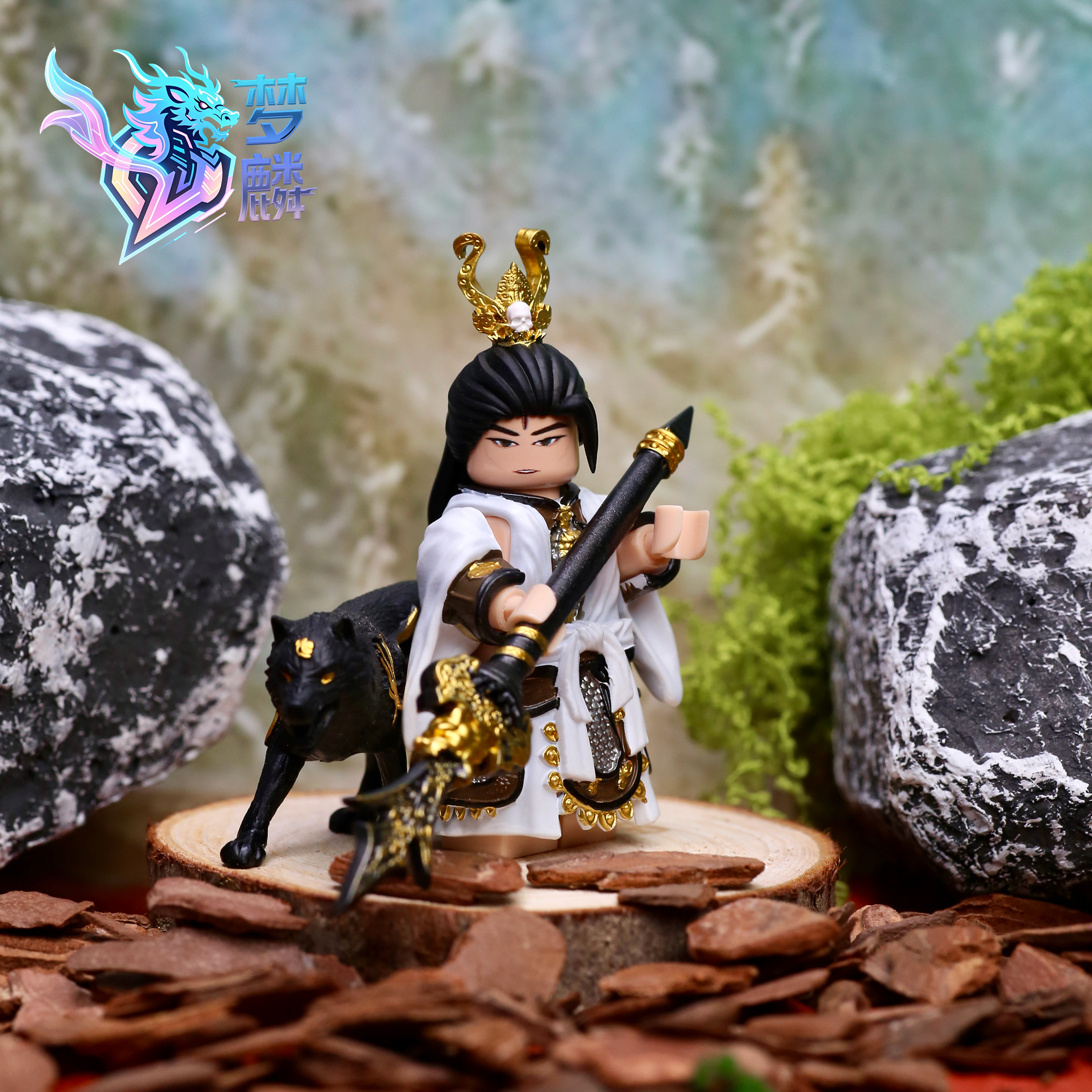 黑神话悟空杨戬人仔铠甲手办模型