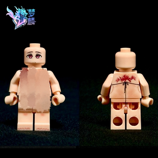 梦麟第八弹女性人仔球形关节素体第三方人仔积木玩具拼装2026新款