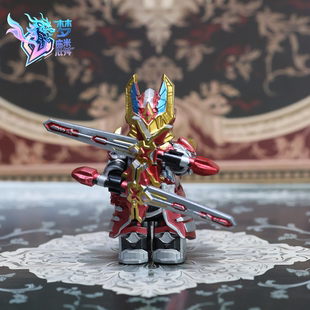 梦麟铠甲刑天人仔第三方手办模型潮玩国产积木新品手工涂装2025