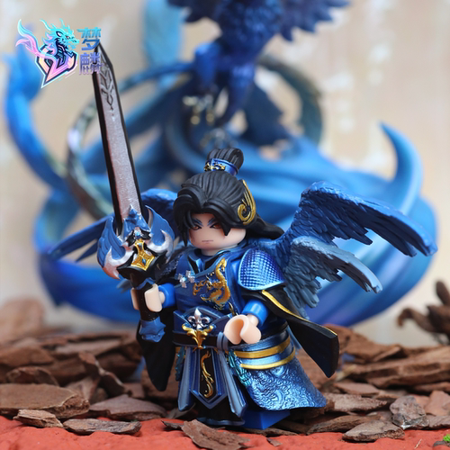 山海经龙生九子嘲风积木