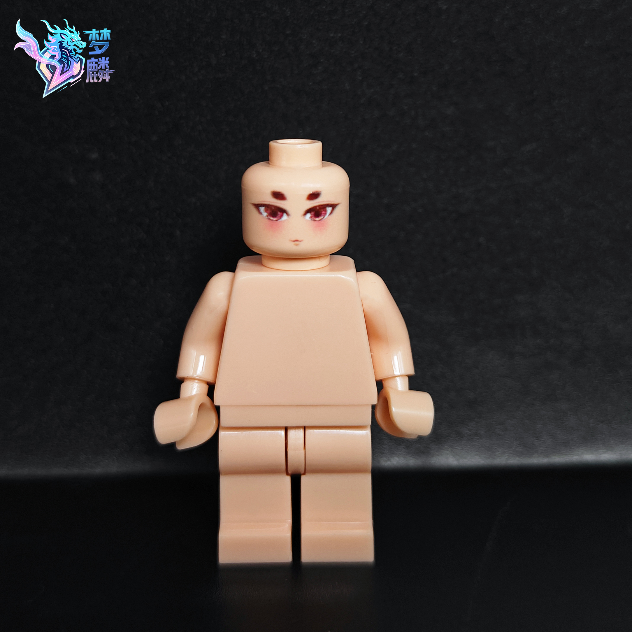 国产表情第三方人仔配件积木玩具