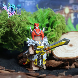 梦麟冠军飞将花木兰人仔铠甲手办模型潮玩新品手工涂装2025