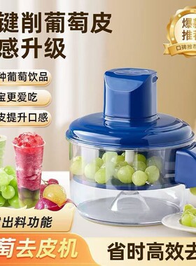 空盒子果蔬去皮器跨境家用葡萄剥皮机商用电动奶茶水果店专用去皮