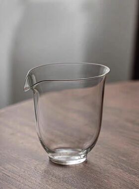 空盒子高硼硅玻璃公道杯高档透明分茶器公杯耐高温茶海功夫茶具