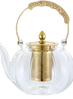 空盒子直火玻璃壶泡茶壶适用电陶炉耐高温高硼硅玻璃壶提梁壶