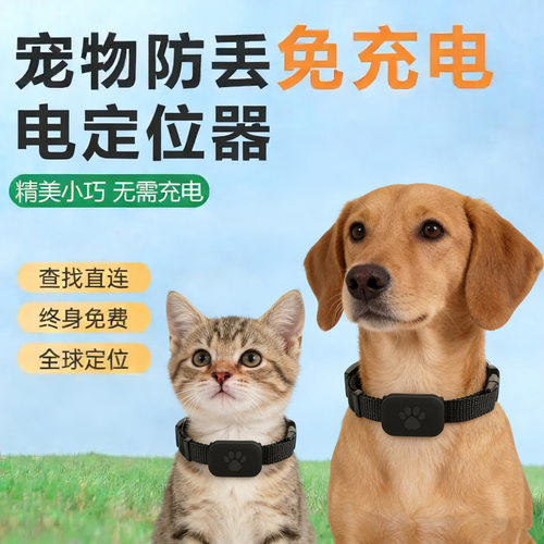 空盒子跨境iTA宠物项圈定位器猫咪狗狗防走丢寻物器FindMy全球定