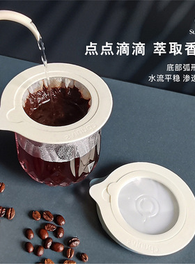 空盒子飞碟式挂耳滤袋 可重复用食品级咖啡过滤袋无纺布过滤纸袋