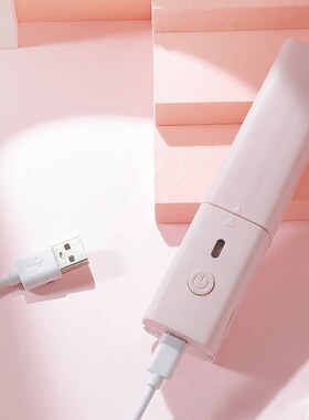 空盒子USB插电迷你直发器直卷两用电卷发棒口红小夹板便携刘海电