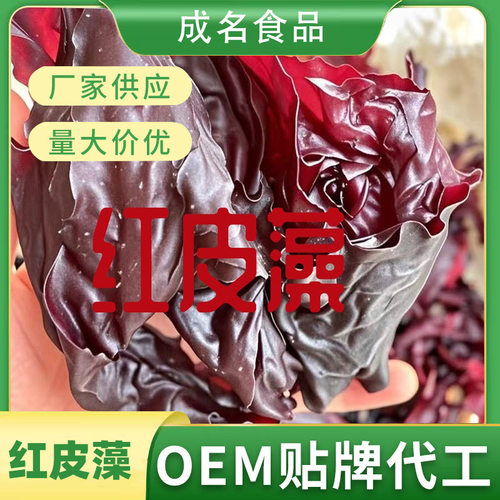 分装瓶收纳罐Dulse红皮藻国产红皮藻干货整片红皮藻原料跨境海藻
