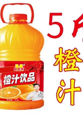 分装瓶收纳罐5斤大桶果汁果肉饮料橙汁芒果汁蓝莓汁猕桃汁山楂汁