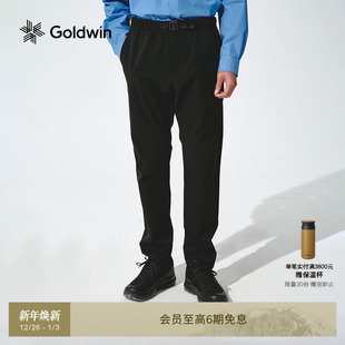 男女同款 户外登山攀岩直筒长裤 裤 Goldwin秋冬CORDURA弹力工装