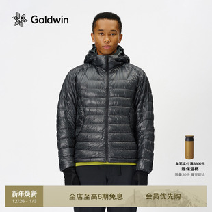连帽外套男女款 Goldwin排骨羽绒服鹅绒户外轻量修身 秋冬新品