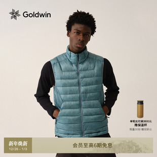 马甲外套男女款 Goldwin排骨羽绒服鹅绒夹克轻量修身 秋冬新品