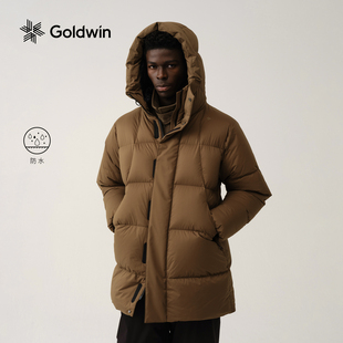 羽绒服防水机能保暖外套男女同款 Goldwin鹅绒中长款 秋冬新品
