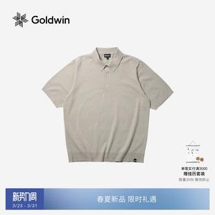 户外通勤T恤衫 针织POLO衫 Goldwin短袖 春夏男女同款 早春新品