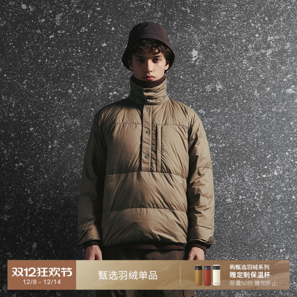 防风防泼水保暖羽绒服