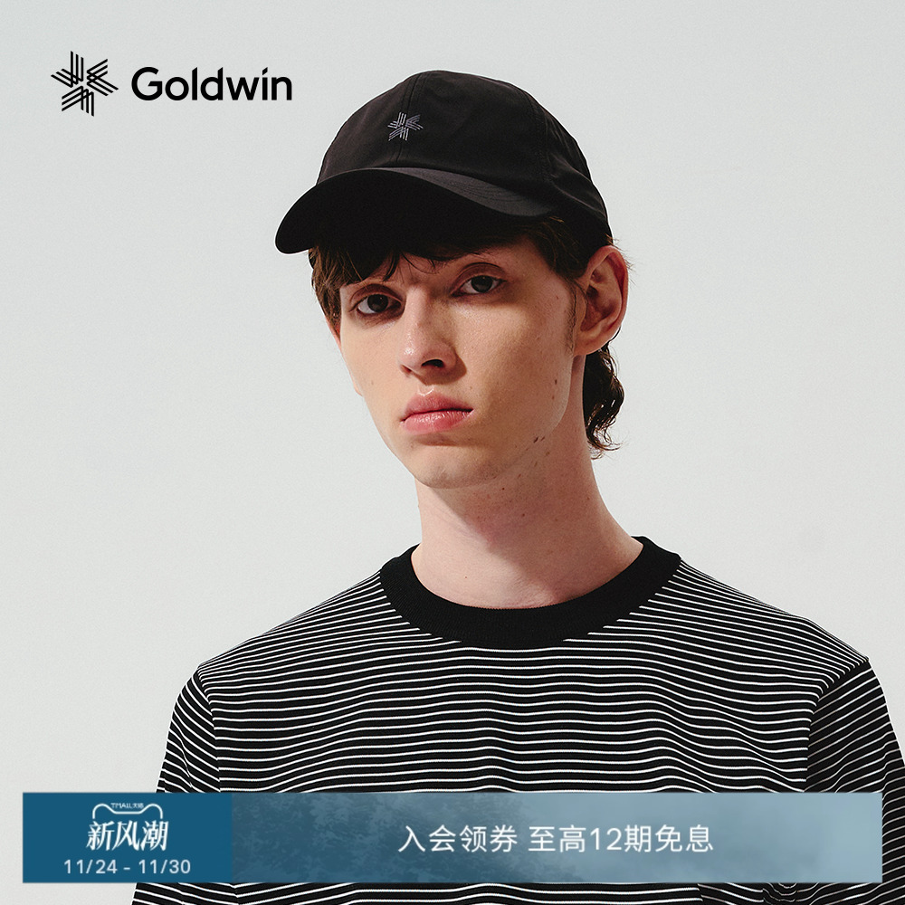 Goldwin刺绣纯棉棒球帽