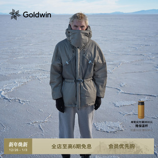 户外防泼水机能派克服GORE 秋冬新品 TEX材质中长棉服 Goldwin0