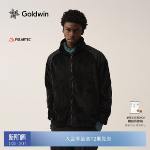 Goldwin POLARTEC抓绒夹克户外轻量摇粒绒外套男女款