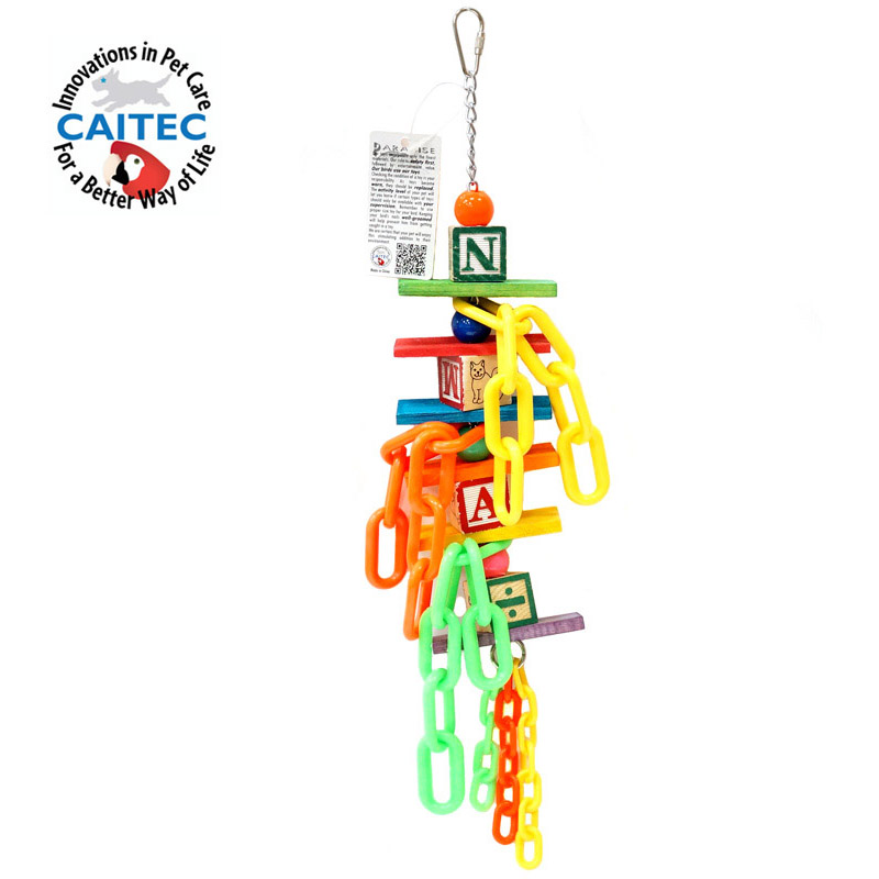 CAITEC鹦鹉玩具啃咬发泄破坏玩具