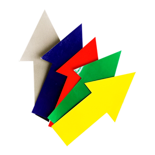 消防化工管道标识贴介质流向箭头色环标示标签反光膜箭头贴自来水进水回水压缩空气蒸气天然气管路警示标签贴