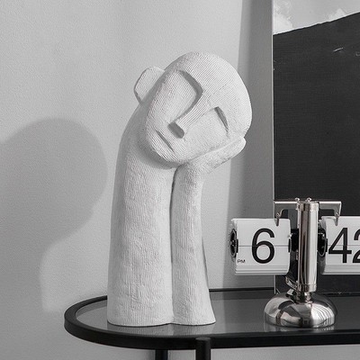 Spatio现代简约沉思者树脂雕塑品