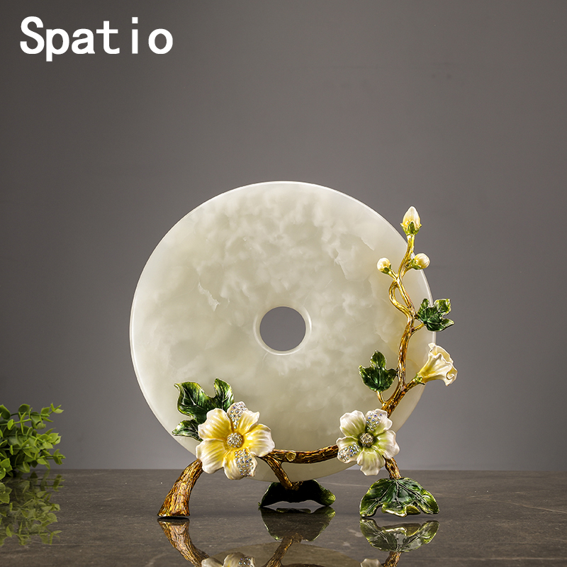 Spatio新中式创意平安扣摆件礼品