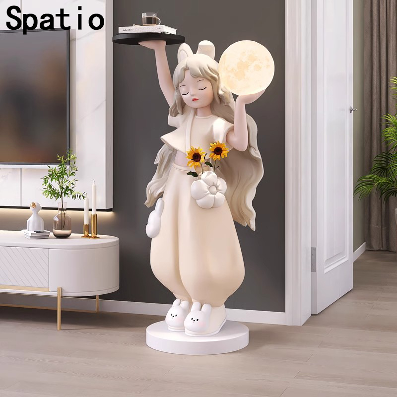 Spatio甜美风落地摆件乔迁新居礼