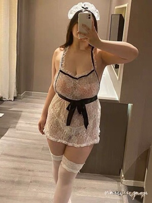 胖mm大码女佣女仆装保密发货