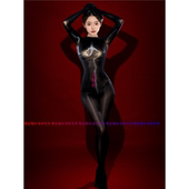 912针超油亮神裤 比基尼设计手套一体连身袜连体丝袜上身无缝全包