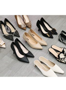 样板房衣帽间软装高跟鞋展厅衣柜鞋柜女鞋装饰品摆件