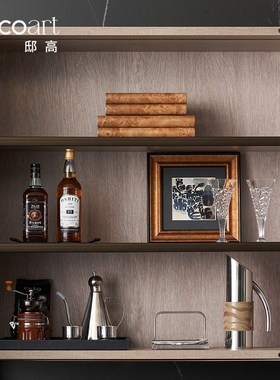 田园原木风装饰摆件家居饰品餐厅餐边柜氛围感设计软装搭配高级感