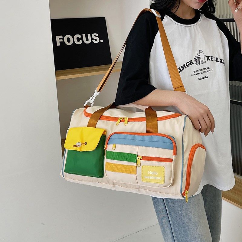 大容量短途旅行旅游包手提包女收纳袋轻便外出行李袋健身待产可爱,箱包皮具/热销女包/男包,旅行袋,淘宝优惠券,粉丝福利购,淘宝优惠卷